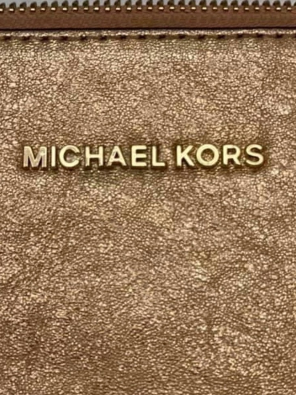 Michael Kors Rose Gold Crossbody Bag - Picture 3 of 6